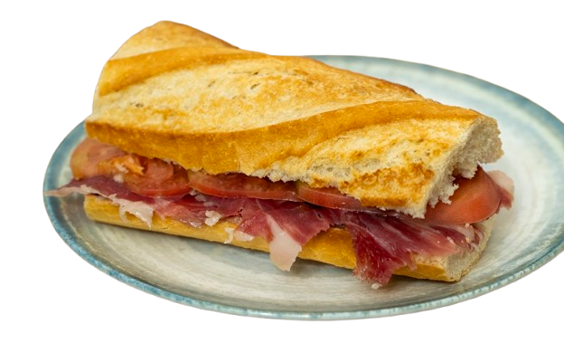 Bocadillo de jamón serrano