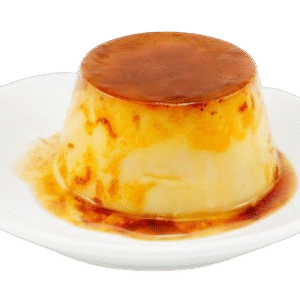 Flan casero de huevo